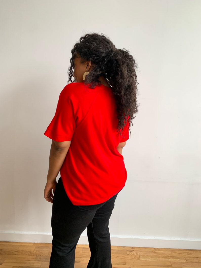 Red Red Ringer Tee image 5