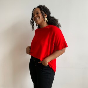 Red Red Ringer Tee image 4