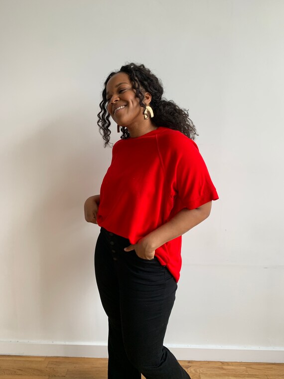 Red Red Ringer Tee - image 4