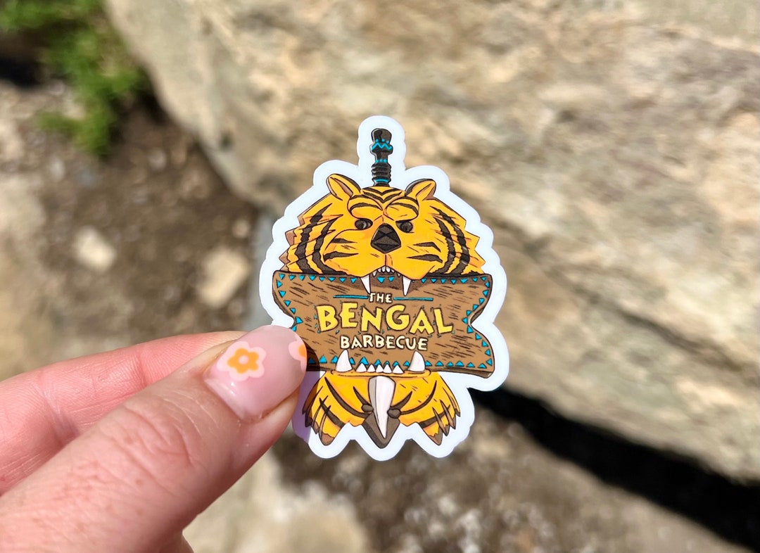 Bengal Barbecue Disneyland Sticker Adventureland Disneyland - Etsy