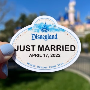 Disneyland special occasion sticker, cast member name tag badge, disneyland family trip, first trip to disneyland,  disneyland bachelorette