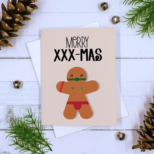 Sexy Christmas Card Etsy