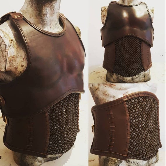 The Witcher Handmade Armour With Real Chainmail 5 Ml of Vegetable