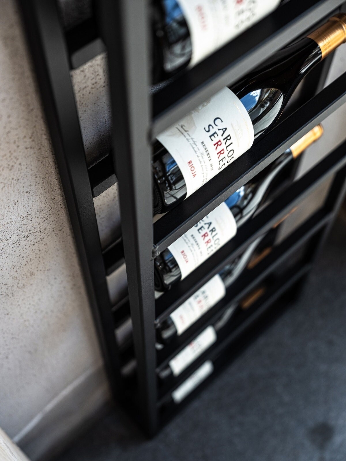 Classic Black Wine Racks for sale Only 4 left at 70