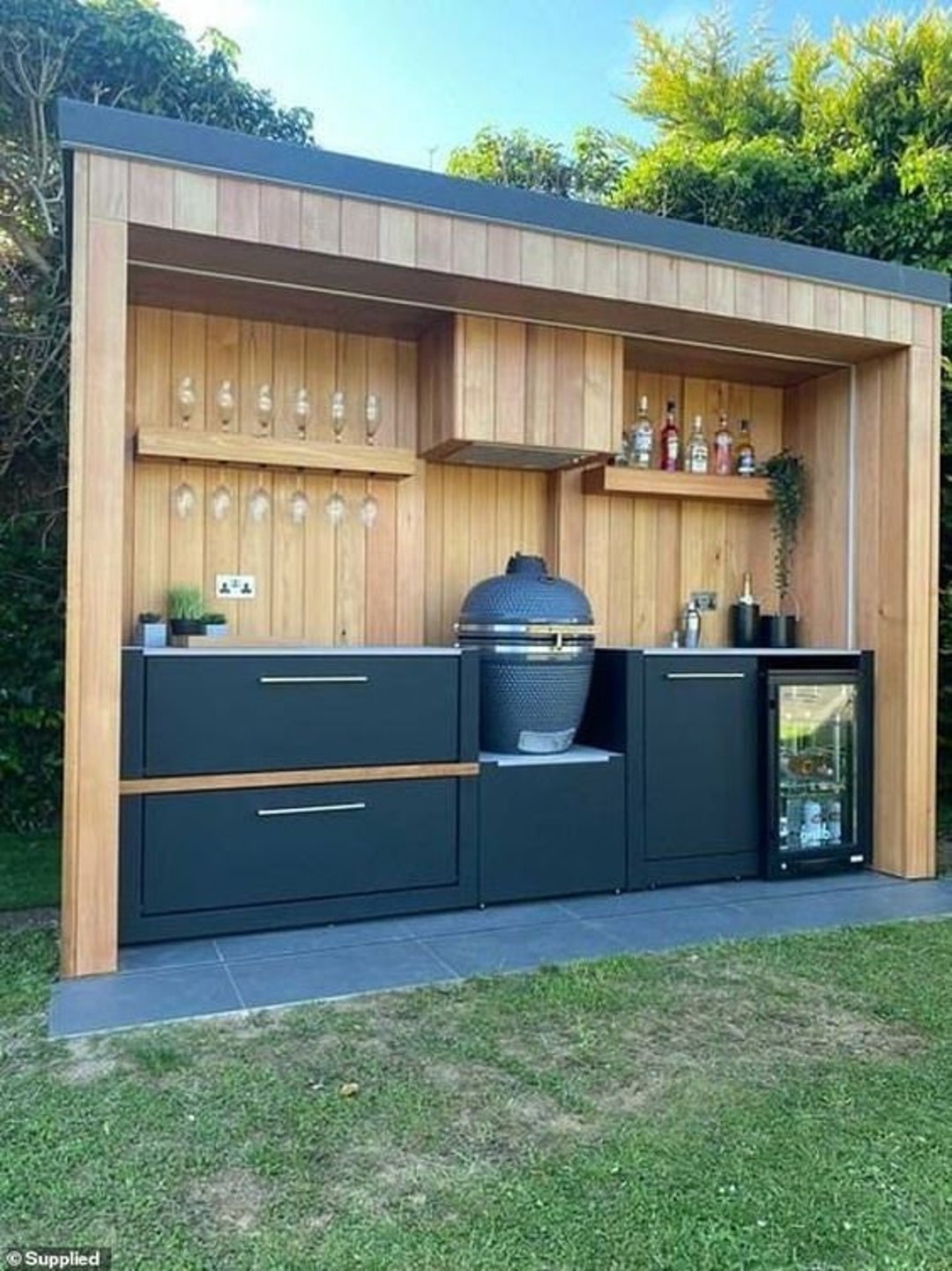 Barbeque Stand Outdoor Barbeque Stand Garden Barbeque Stand Etsy New