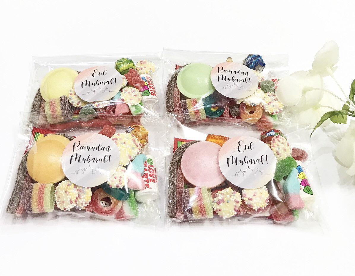 Prefilled Personalised Ramadan & Eid Sweet Packs Ramadan Eid Etsy UK