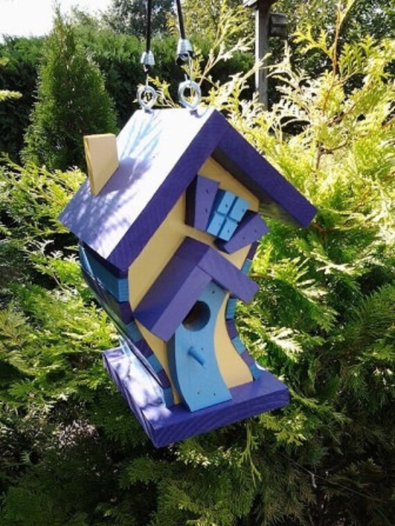 CROOKED BIRDHOUSE Etsy