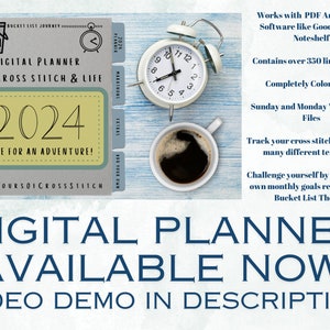 2024 #24HOCS Digital Planner - Works with Goodnotes!