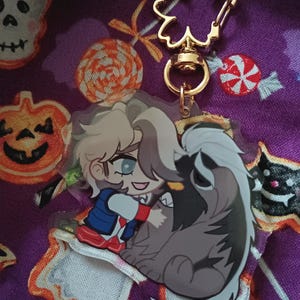 ARVEN AND MABOSSTIFF acrylic charm