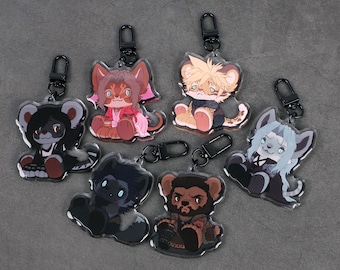 LAST RESTOCK Final Fantasy 7 FF7R animal charms in stock
