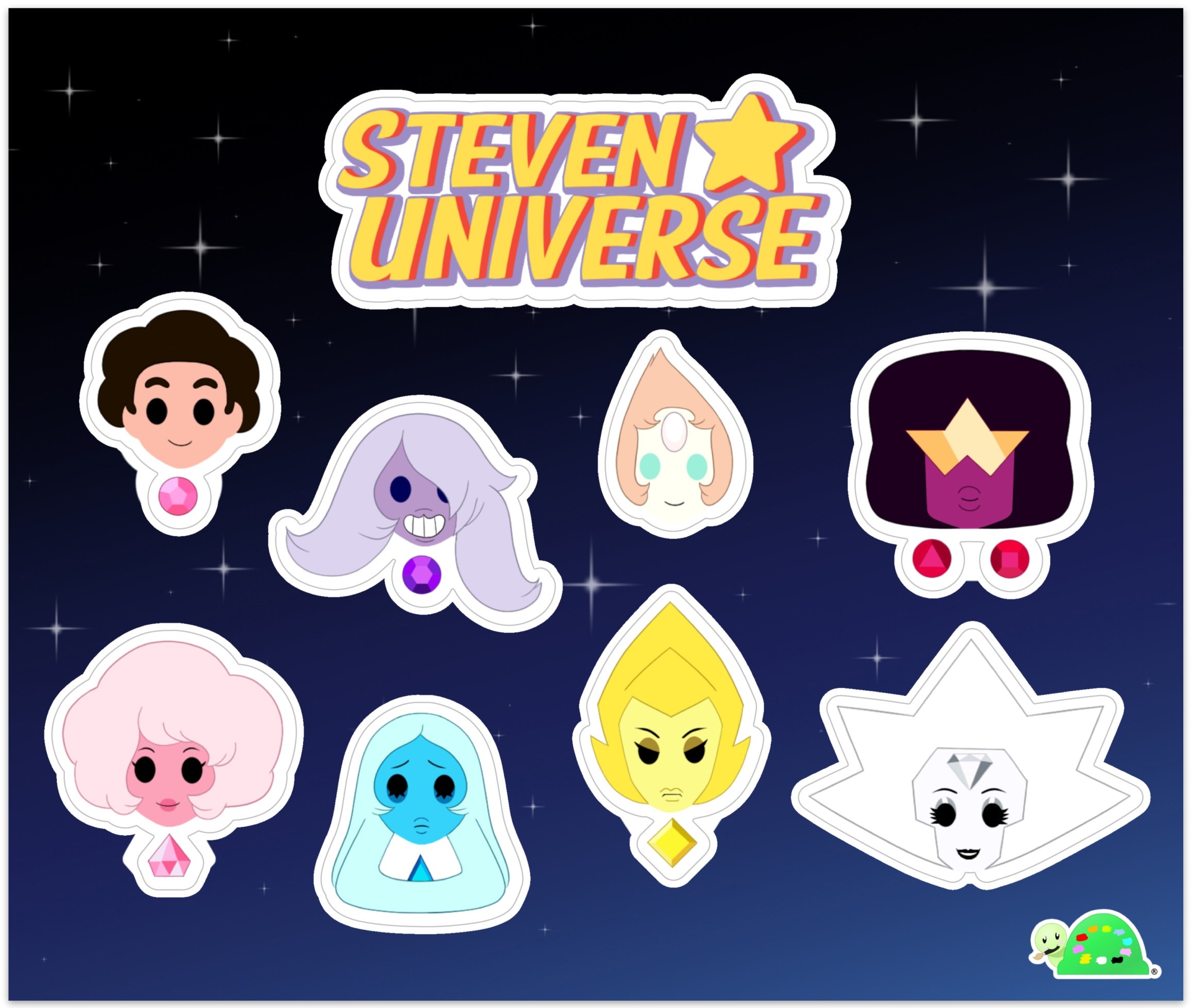 Steven Universe CHARACTERS  Steven universe stickers, Yellow diamond steven  universe, Steven universe characters