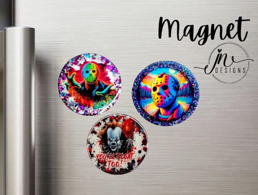 Magnet - Horror | You'll Float Too | IT | Jason - Etsy