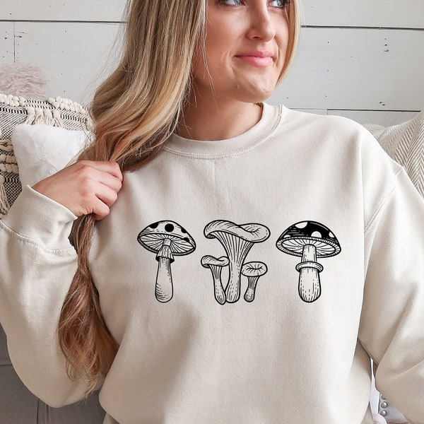 Mushroom Hoodie - Etsy