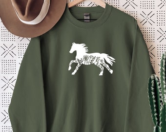 horse hoodie women's