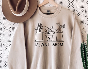Plant Mom Sweater - Etsy
