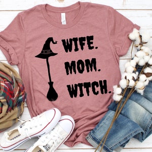 wife mom witch shirt walmart