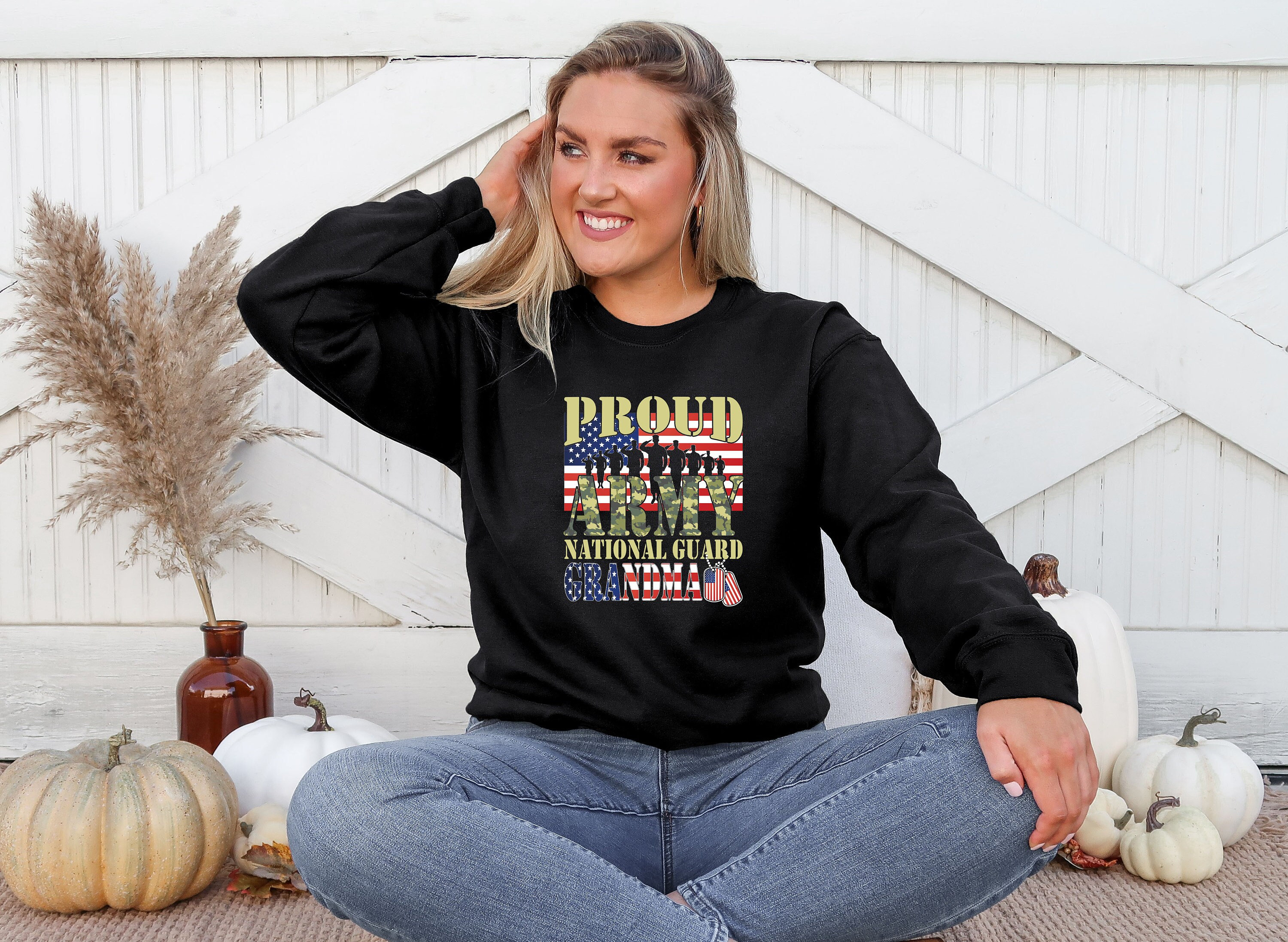 Army grandma best sale sweatshirt
