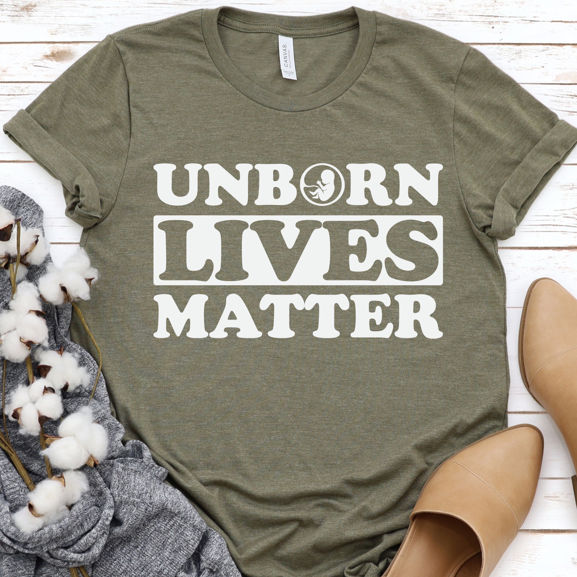 Unborn Lives Matters T-shirt, Babies Lives Matter Shirt, No