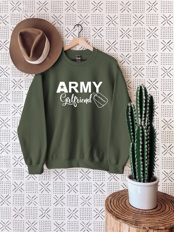Personalized army online hoodie