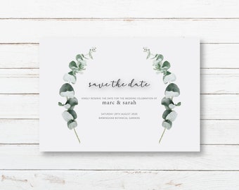 Save The Date Template, Save The Date Cards, Save The Dates, Save The Date Postcard, Wedding Announcement, Digital Download