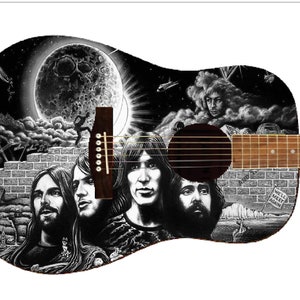 Pink Floyd Custom Guitar