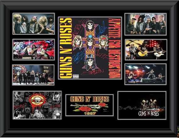 Guns N Roses Autographed Appetite for Destruction