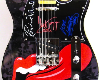 ギター THE ROLLRING STONES lips&tongue guitar ギター THE ROLLRING