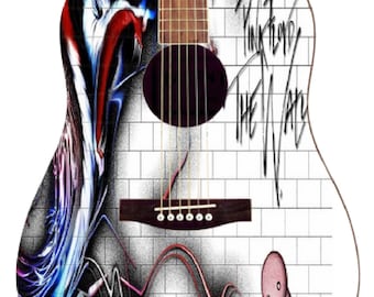 Custom Pink Floyd Guitar