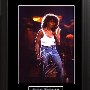 Tina Turner Autographed Photo