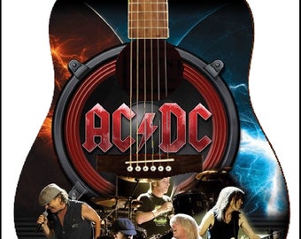 Chitarra personalizzata AC/DC