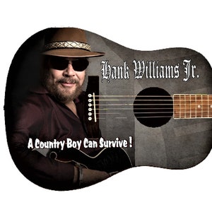 Hank Williams Jr. Custom Guitar