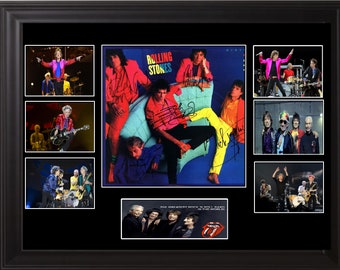 Rolling Stones LP autografiado