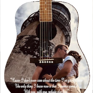 Custom Acoustic Guitar With Any Image