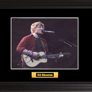 Ed Sheeran Autographed Photo
