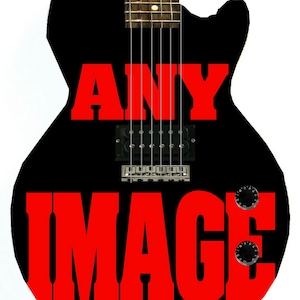 Custom Les Paul With Your Image
