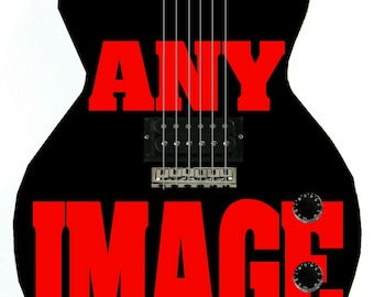 Personaliza Les Paul con tu imagen