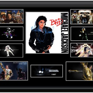 Michael Jackson Autographed &quot;BAD&quot; LP