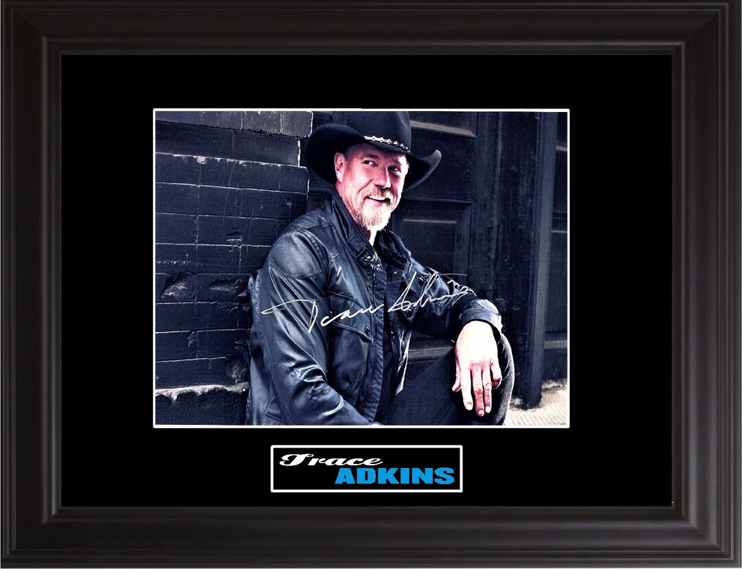 Trace Adkins Autographed Photo - Etsy