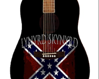 Lynyrd Skynyrd Guitarra personalizada
