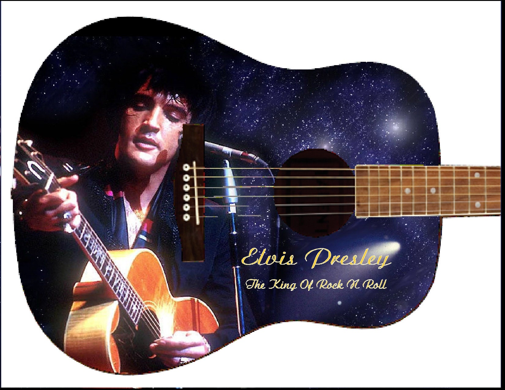 Elvis Presley Custom guitar