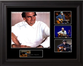 James Taylor gesigneerde lp