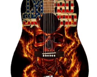 Lynyrd Skynyrd Guitarra personalizada