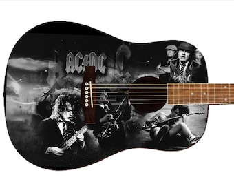 Chitarra personalizzata AC/DC