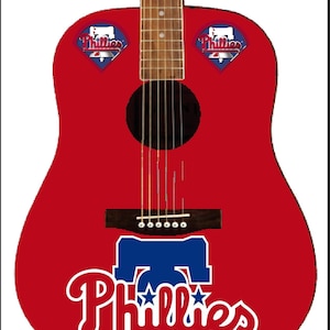 Aangepaste akoestische gitaar