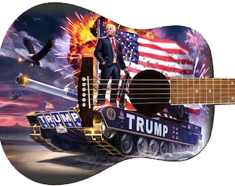 Trump Custom Guitar