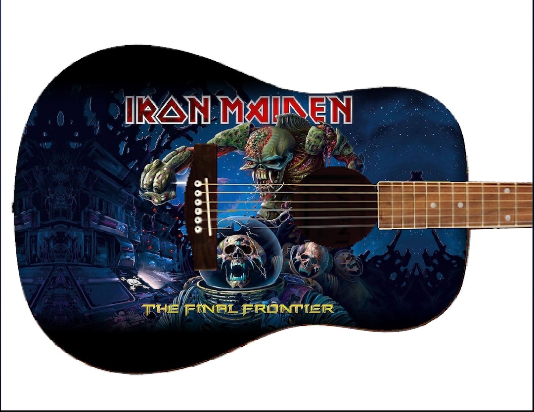 Iron Maiden Custom Guitar Etsy