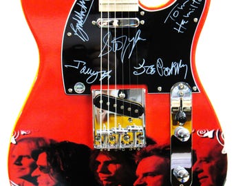 Aerosmith Autographed Custom Guitar