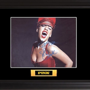 Pink Autographed Photo