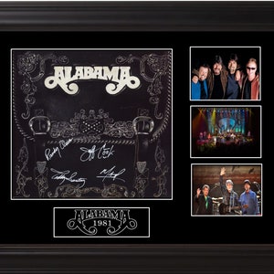 Alabama Autographed lp