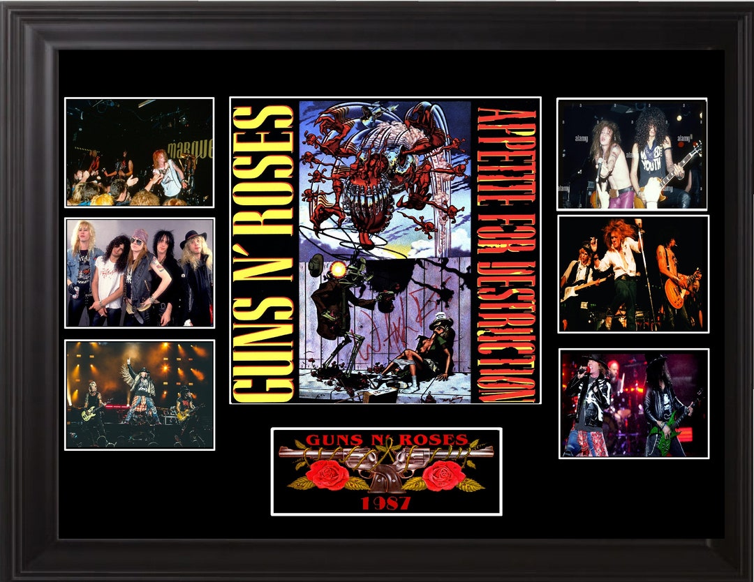 Guns N Roses Autographed Appetite for Destruction